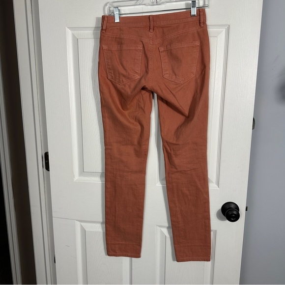 Loft size 24/00 Modern Skinny jeans, salmon color, spring, denim, tween - Picture 4 of 10